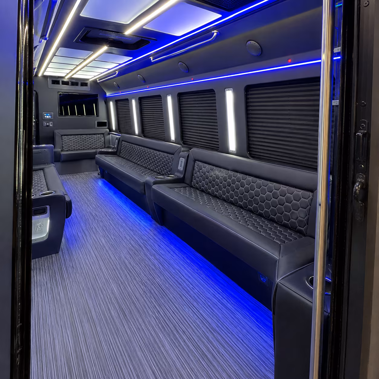 Miami Gardens Concert & Music Festival Transportation party bus exterior