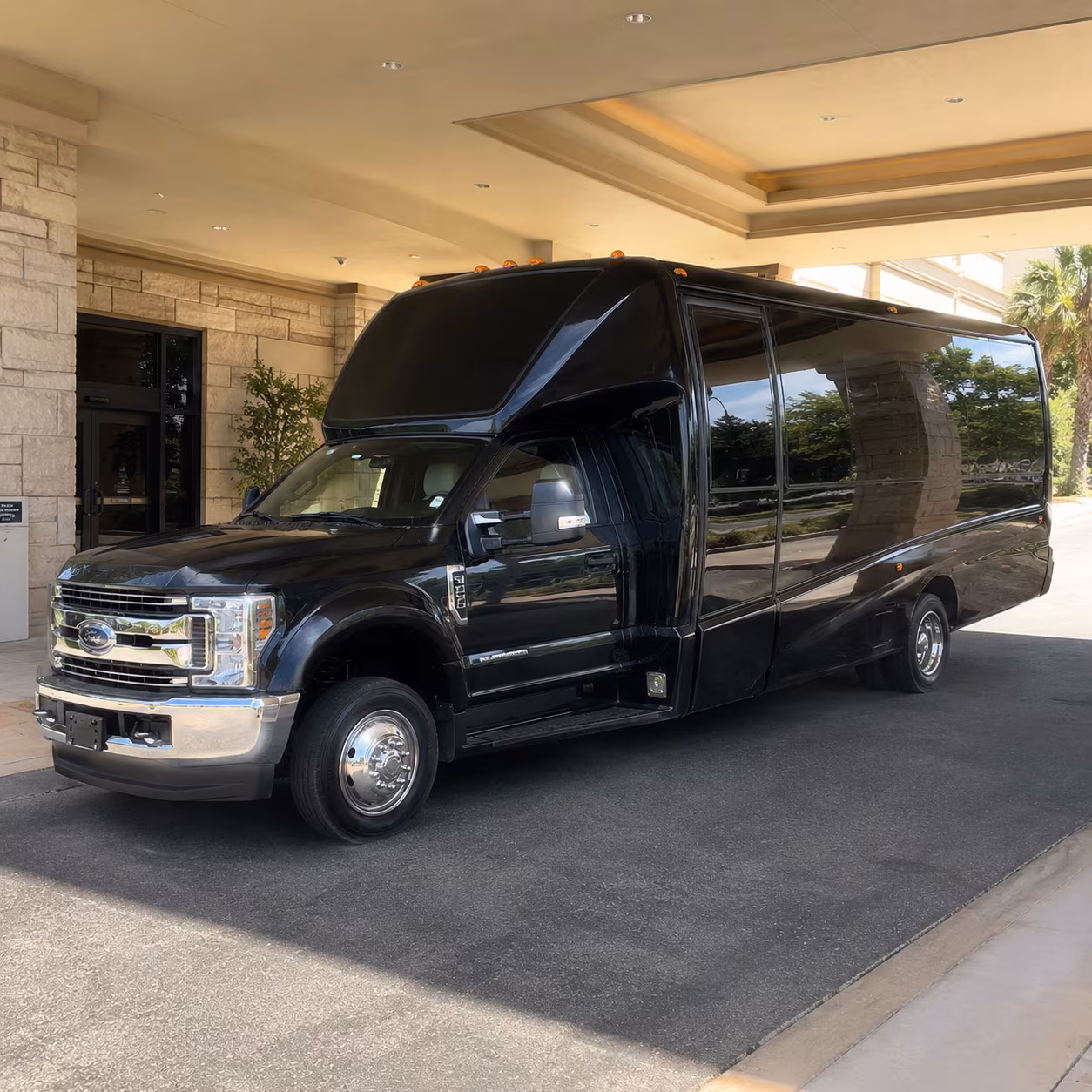 Miami Gardens Concert & Music Festival Transportation party bus exterior
