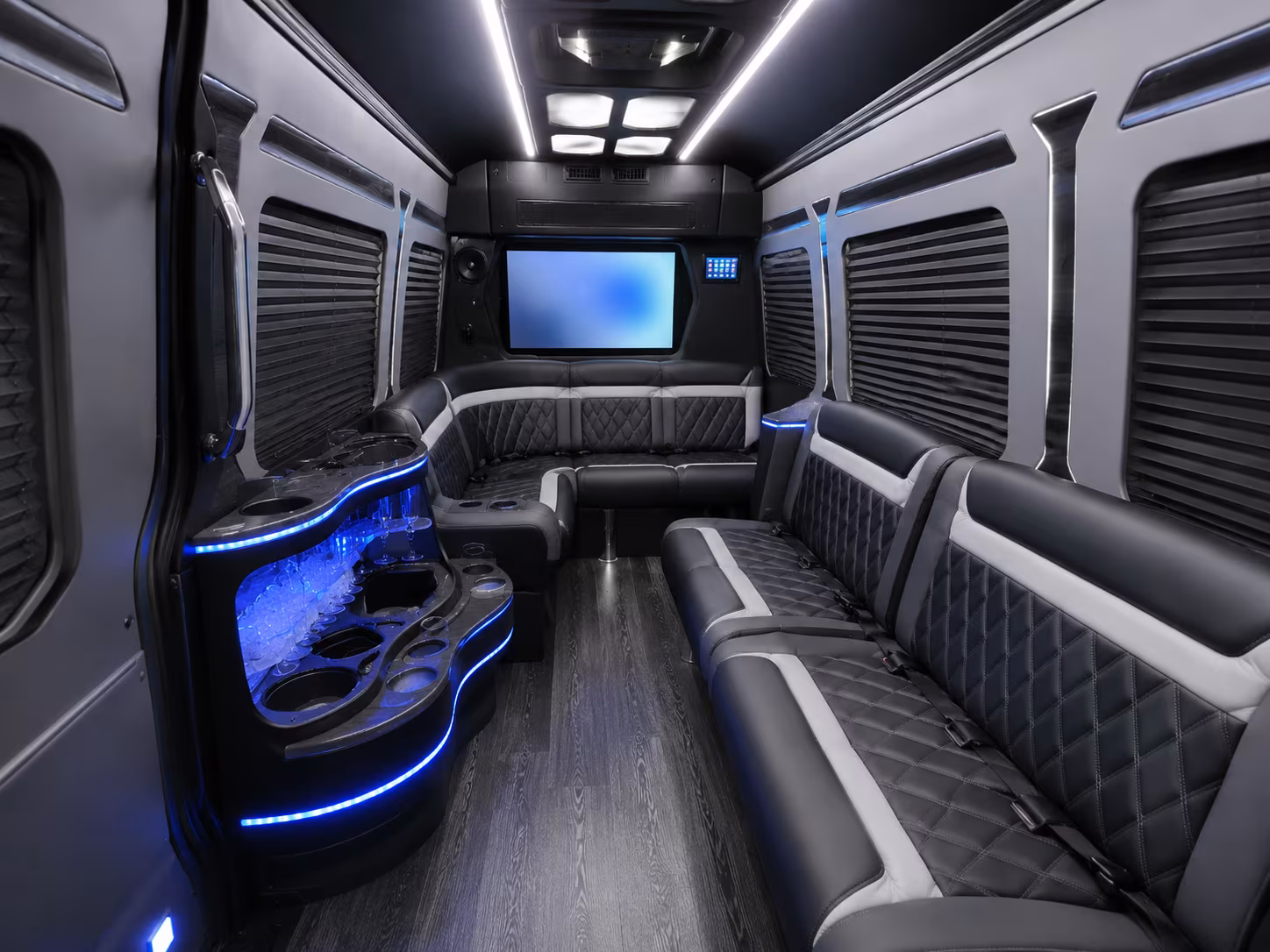 Miami Gardens Corporate Transportation onboard seating