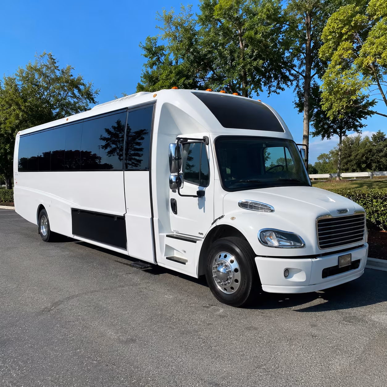 Miami Gardens Private Event Transportation party bus exterior