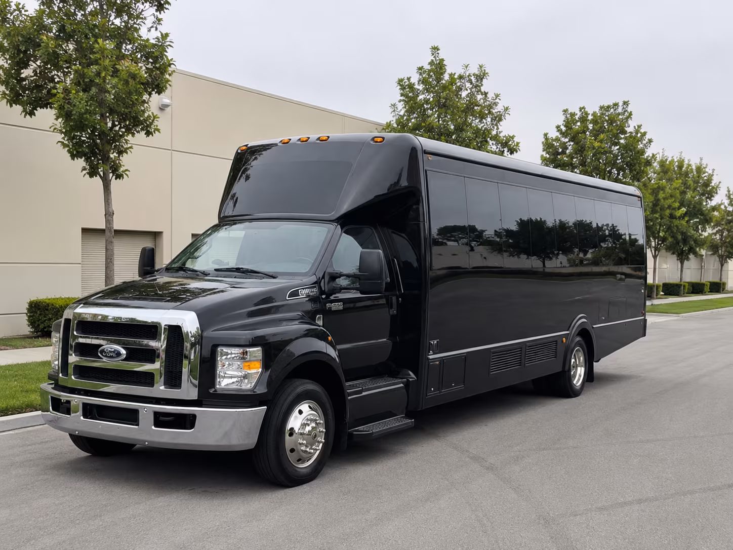 Miami Gardens Private Event Transportation party bus exterior