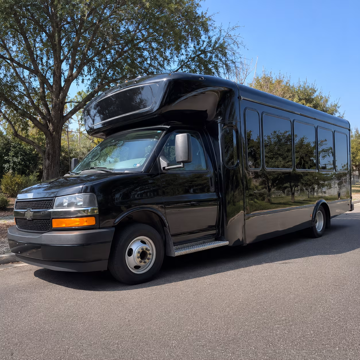 Miami Gardens Prom & Homecoming Transportation party bus exterior