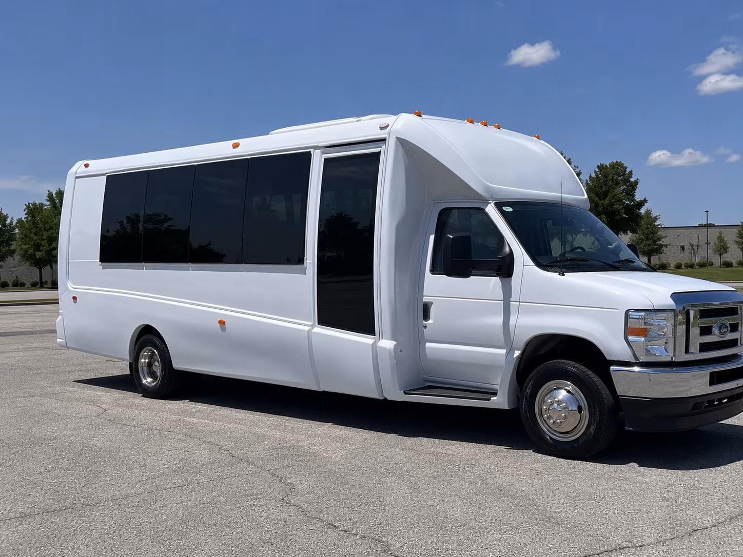 Miami Gardens Sporting Event Transportation party bus exterior