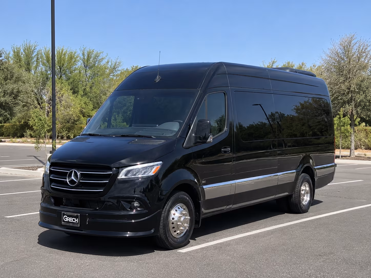 Sprinter Van Rental with Driver Exterior